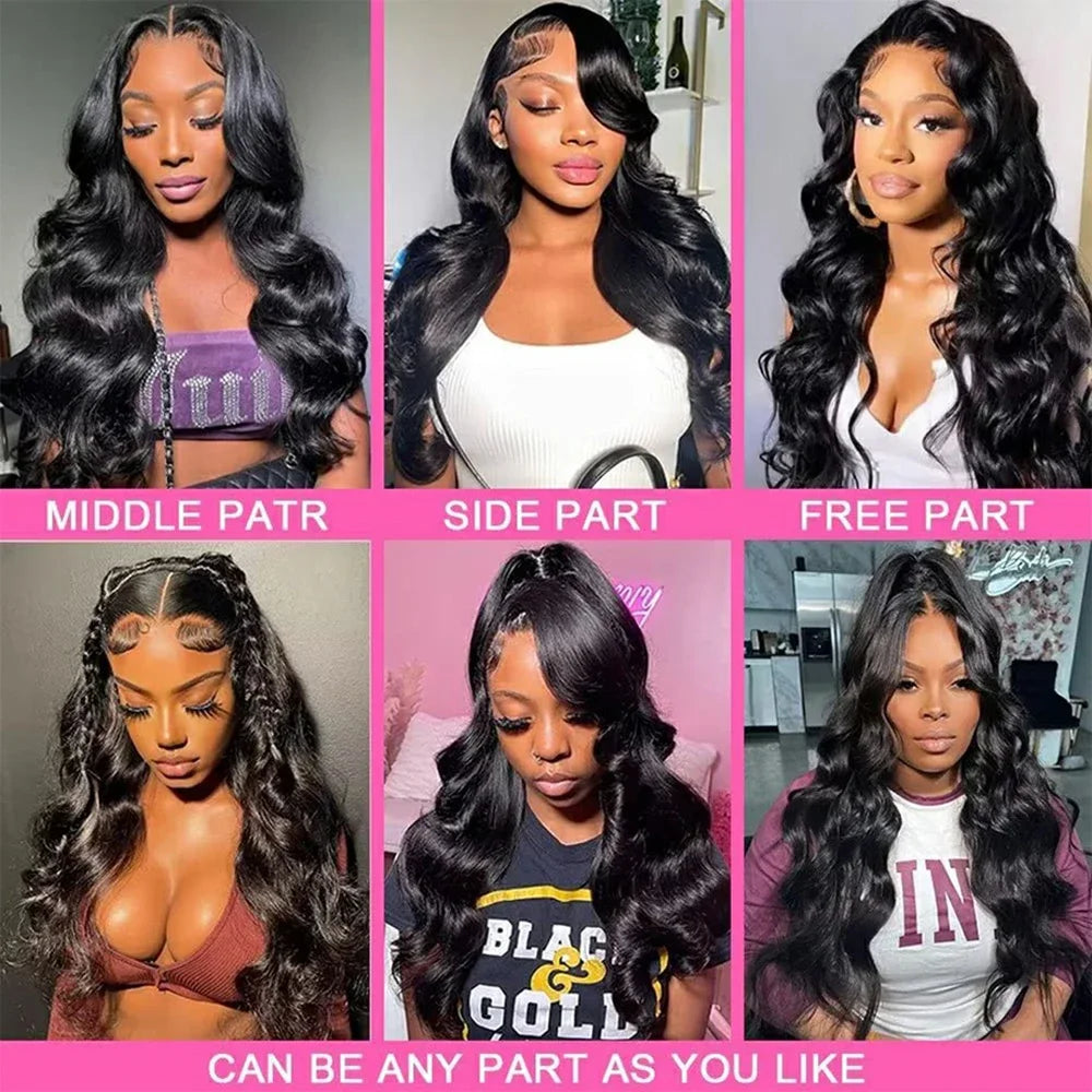 HD Lace Frontal Body Wave Wig for a Natural, Voluminous Look