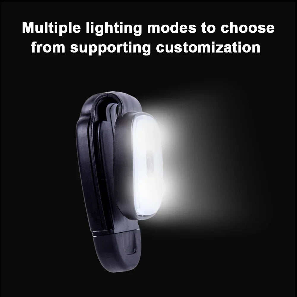 Genopladelig USB-LED-lampe med clips