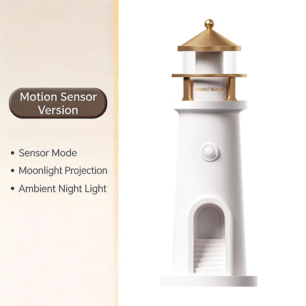 Moon Projection Night Light with Remote, Motion Sensor