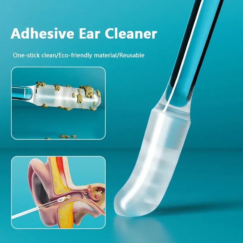 Adhesive Ear-Care Sticks - 24 Pieces