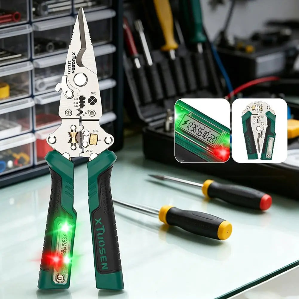 Folding Wire Stripper and Cutter Pliers - Options