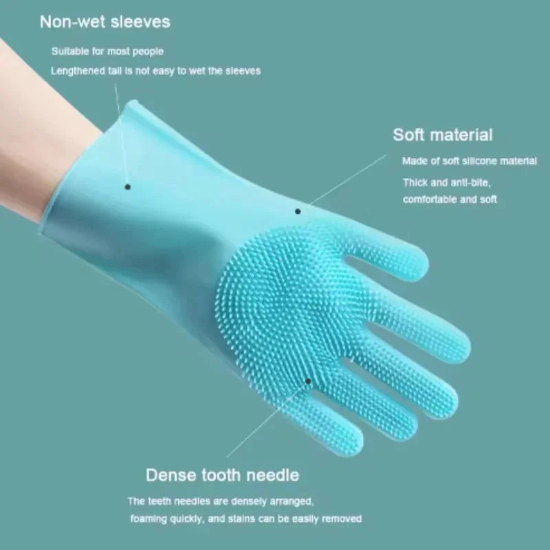 Textured Pet Bathing and Grooming Glove
