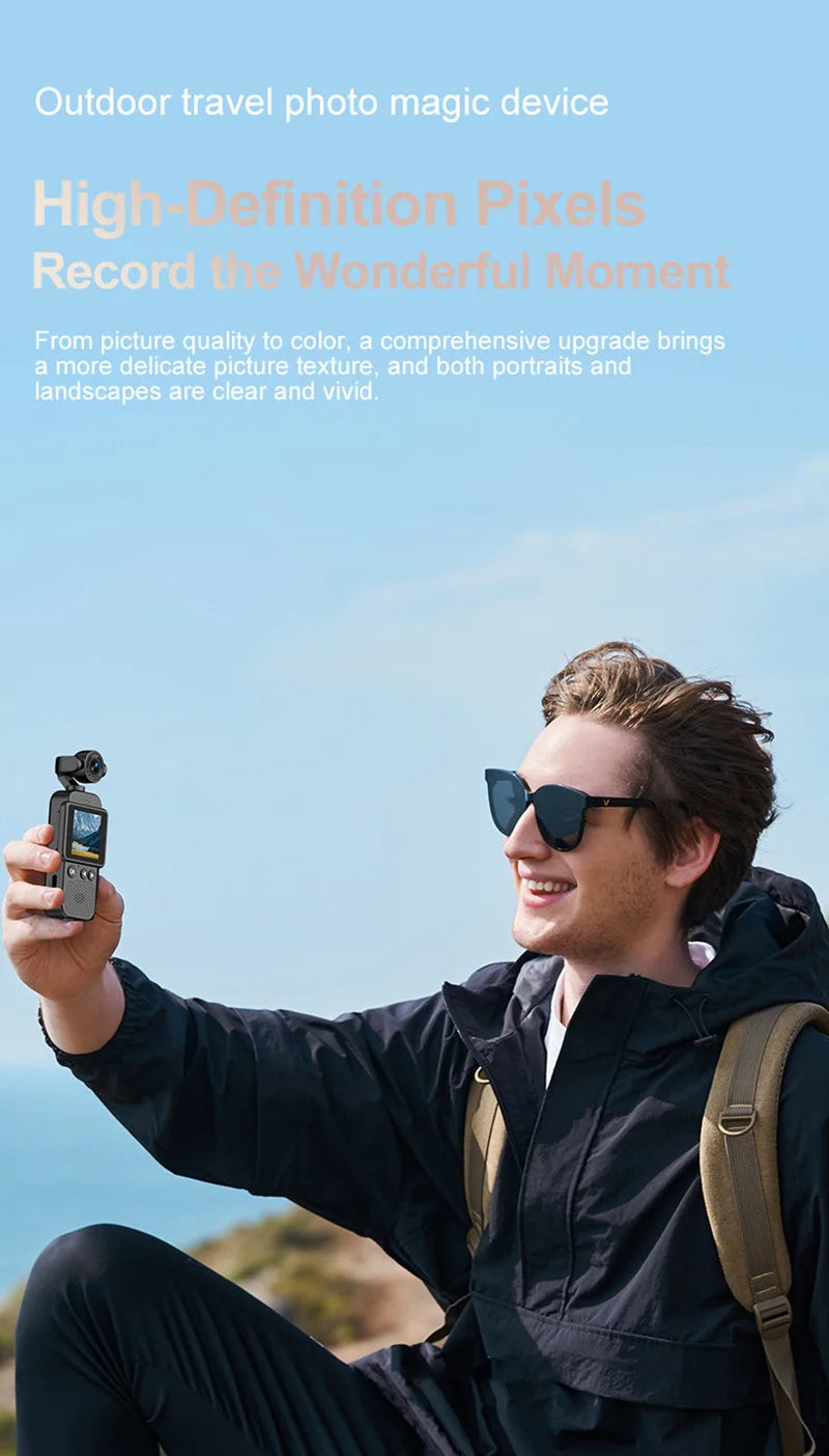 360° Handheld Chest Mount Action Camera 1080P WiFi