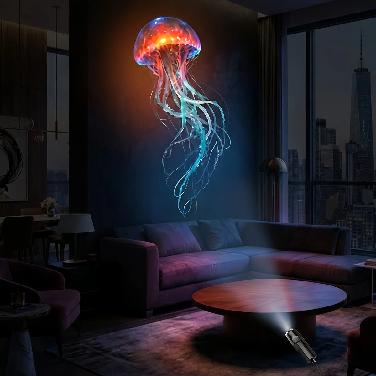 USB Marine-Themed Projection Light