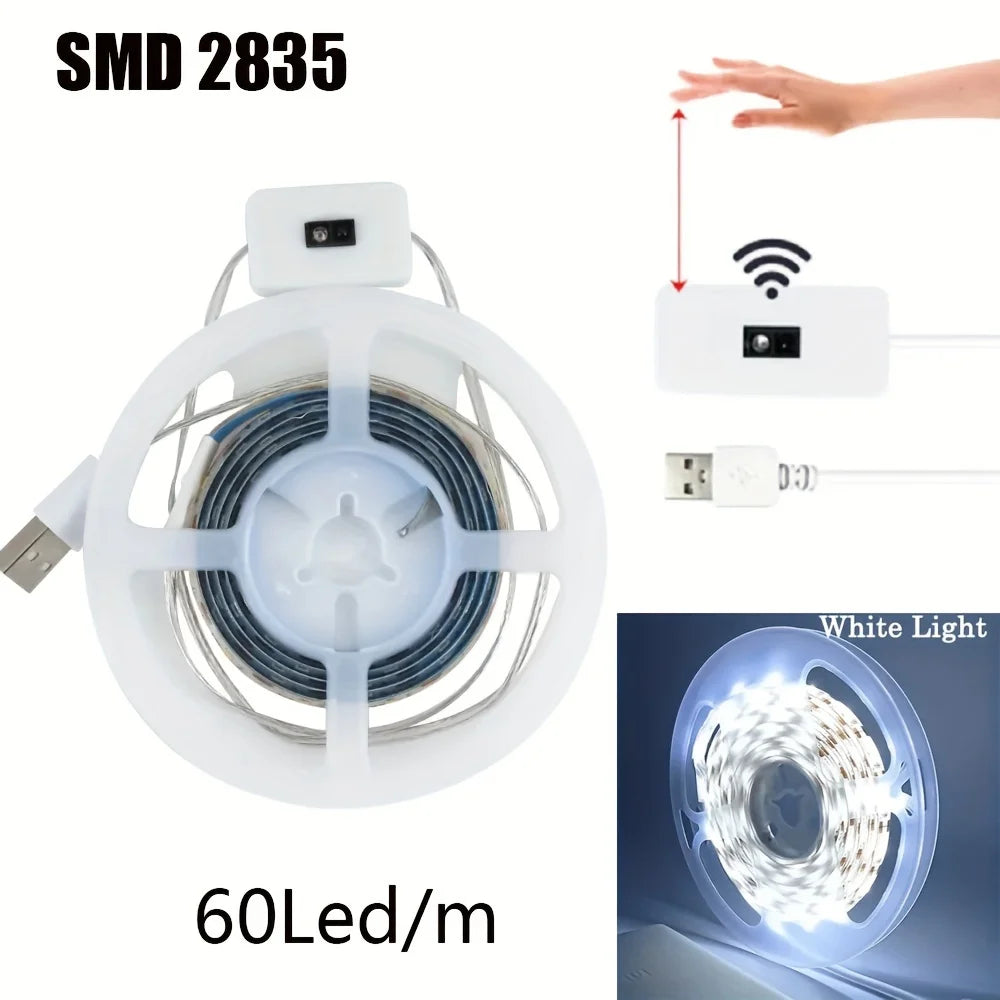 USB LED Strip with Hand-Wave Switch