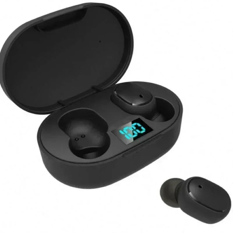 E6S Pink True Wireless Bluetooth Earbuds with Charging Case