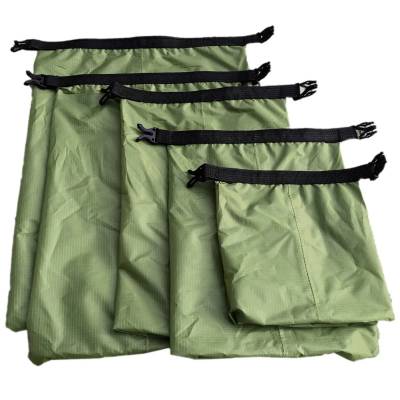 Roll-Top Dry Storage Bags - Single or Five-Piece Pack