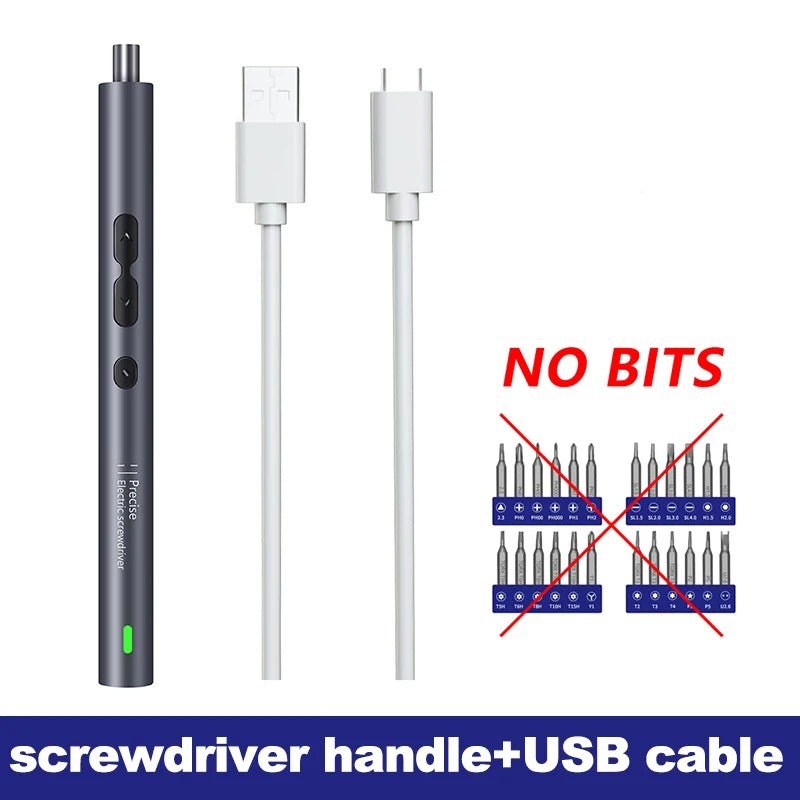 Rechargeable Precision Screwdriver - Kit Options