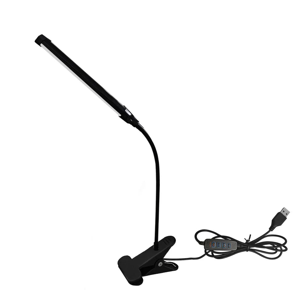 Fleksibilna stolna LED svjetiljka sa stezaljkom, 70 cm