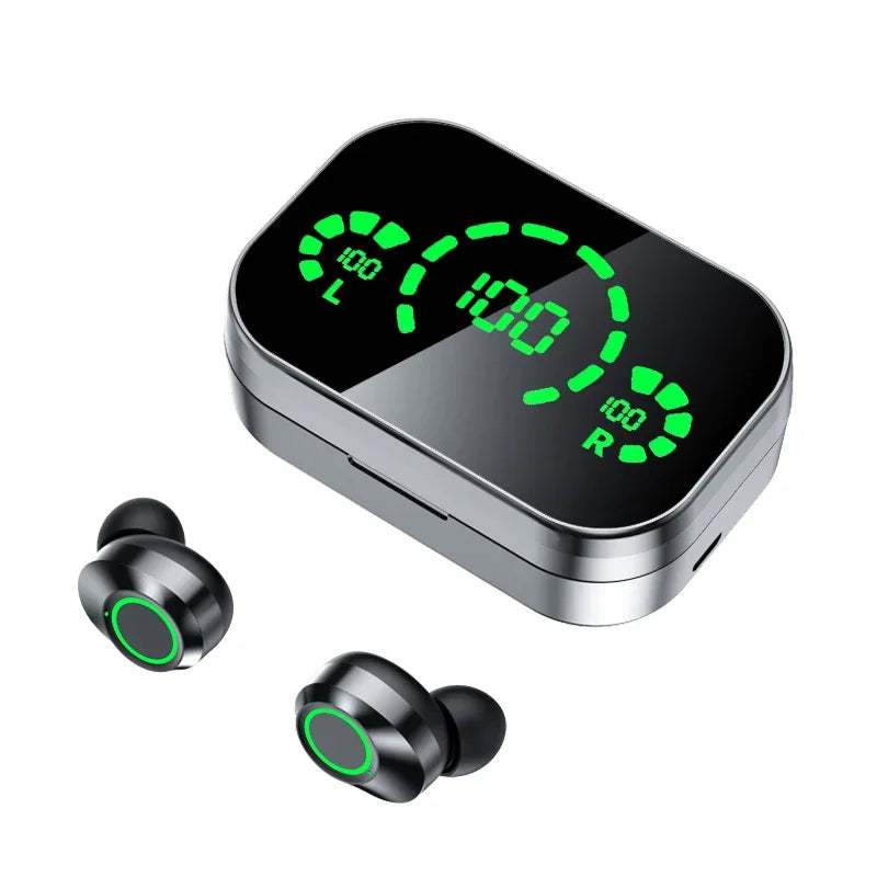 Wireless Earbuds with Microphone and Charging Case