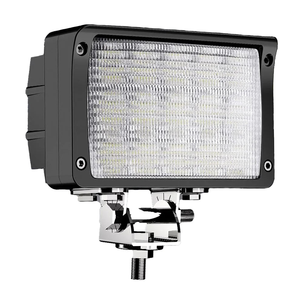 Luz de Inundação LED de 6,3 polegadas 75W para Trator, Lâmpada de Trabalho Pesado 98000LM para Escavadora Fora de Estrada, Caminhão para Jo-Deer, Ku-bo, Fen-dt, Claas