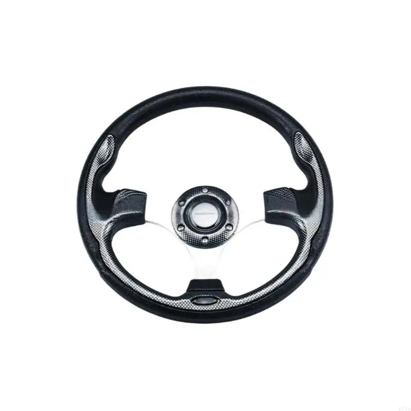 13-Inch PU Steering Wheel with Carbon Fiber Texture Grip