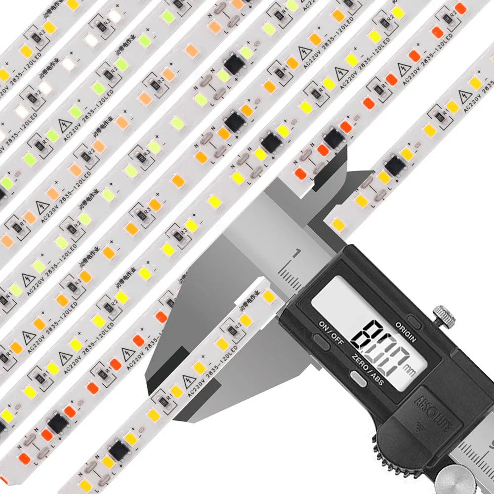 LED-list, 220-240 V, färg- och längdalternativ