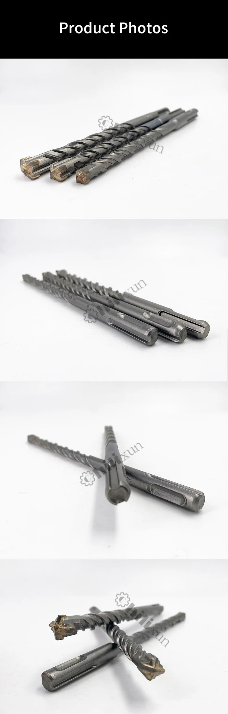Optionen für 160-mm-SDS-Plus-Steinbohrer