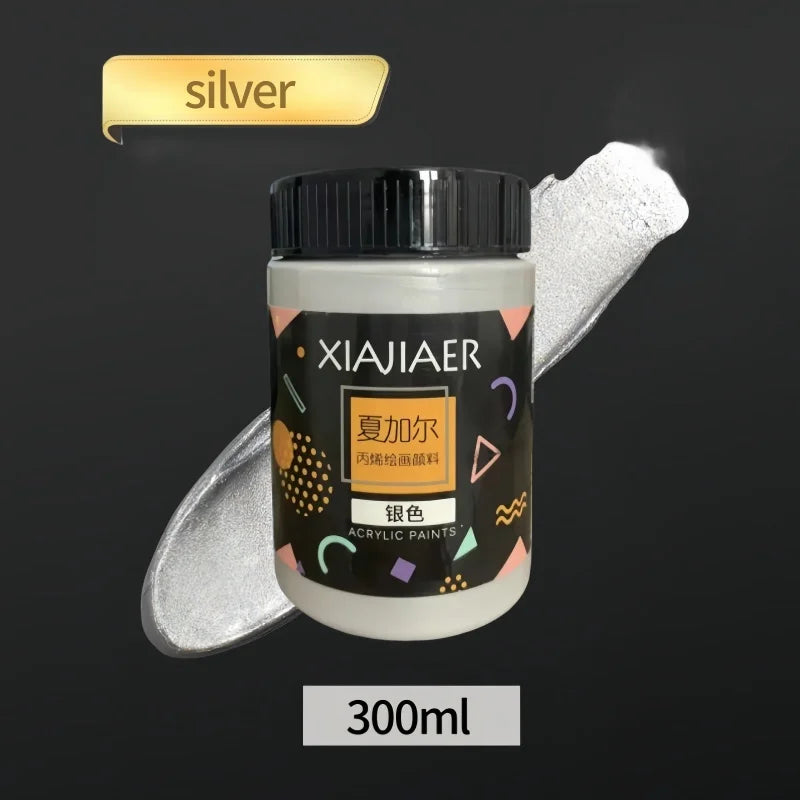 Set di pigmenti acrilici metallizzati perlescenti