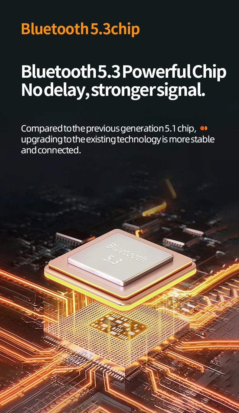 3D Surround Heavy Bass Motorcycle Helmet Headset Stereo Bluetooth Hands Free Call IPX7 Waterproof With Tri-Color Ambient Light