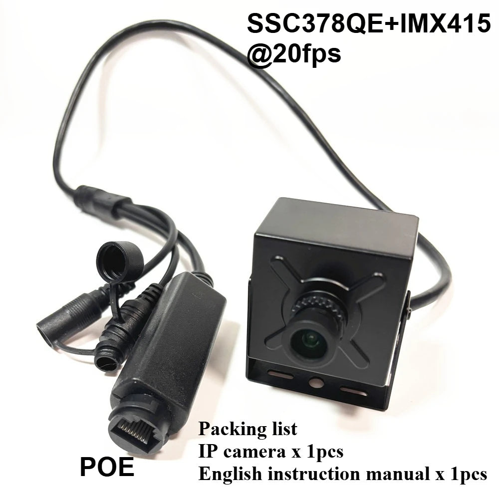 RTMP 12.0 Megapixel Starlight POE 12MP Telecamera IP Mini MSC338Q 1/2.49 OS12D40 Scheda Webcam RTSP Foto Istantanea Rilevamento Umano
