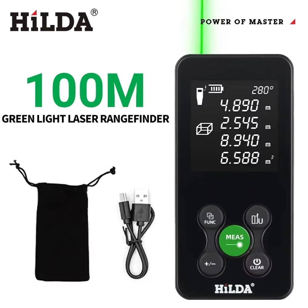 Digital Laser Distance Meter with Range Options