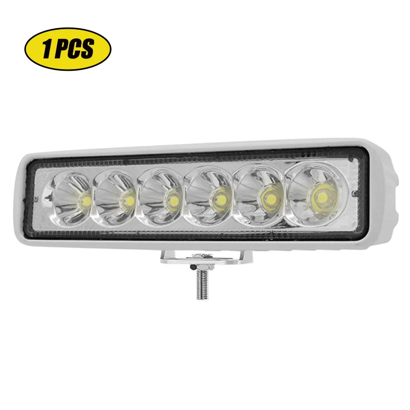18 W LED Vehicle Work Light, 12-24 V