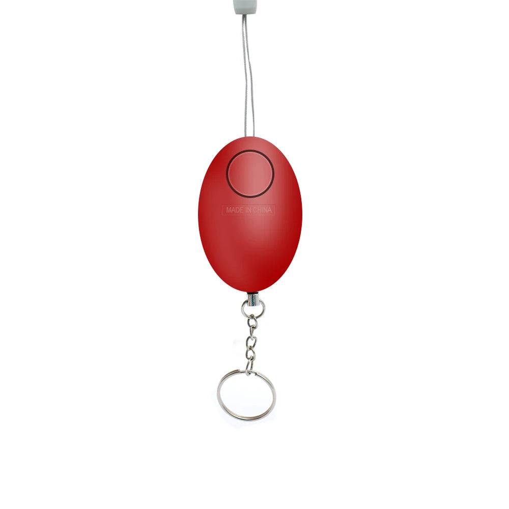 Cheap Self Defense Alarm 120dB Egg Shape Girl Women Security Protect Alert Personal Safety Scream Loud Keychain Emergency Alarm
