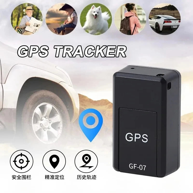 Micro Magnetic GPS Tracker, Vehicle Motorcycle Real-time Anti-theft Tracking Monitor, Personal Anti Loss Positioning Mini GPS