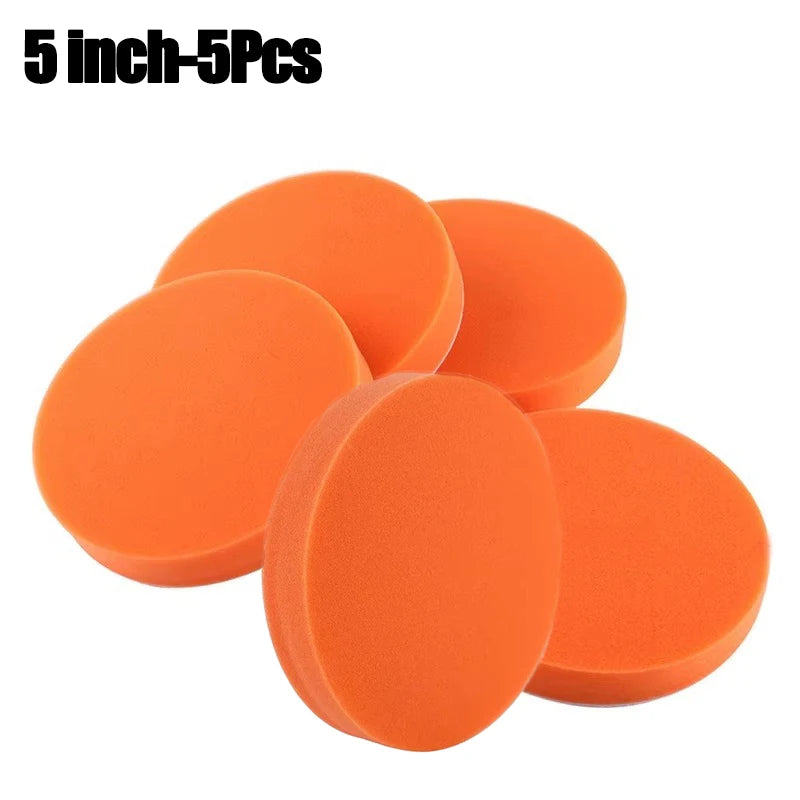 Tampons de polissage plats en mousse - 5 ou 6 pouces