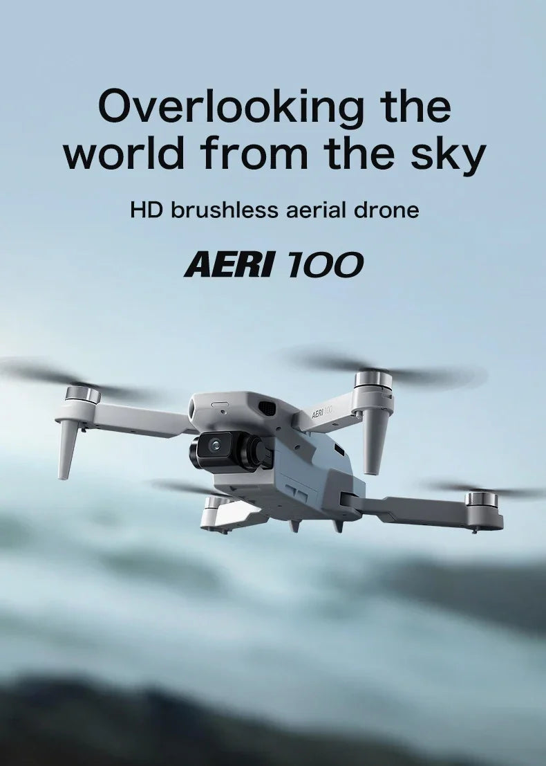 Dron Lenovo Aeri100 con cámara dual, video 4K y evitación de obstáculos