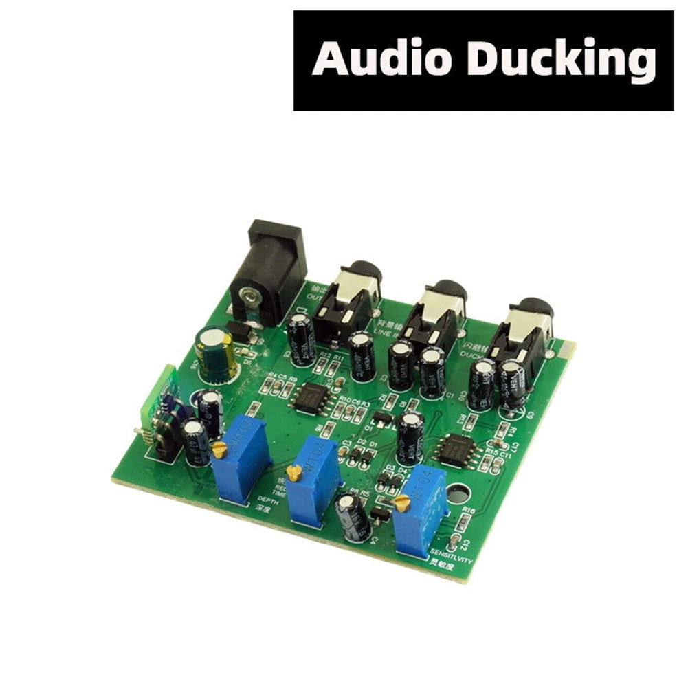 Modulo circuito di priorità audio con attenuazione automatica