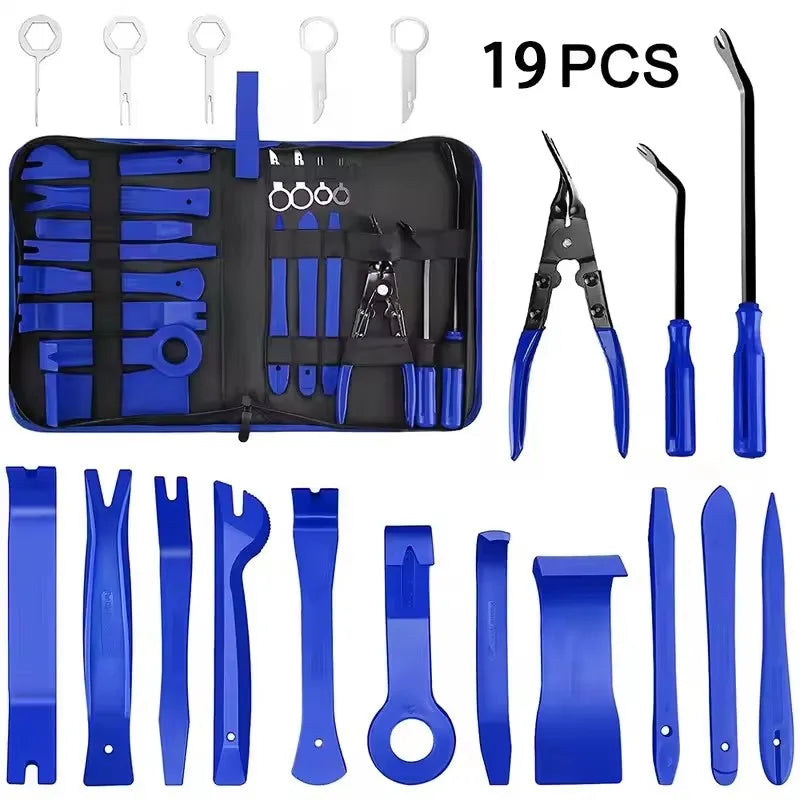 Car Hand Tool Set Car Disassembly Tool Kit Stereo Repair DVD Repair Tool Dashboard Removal Tool Interior Plastic Trim Panel