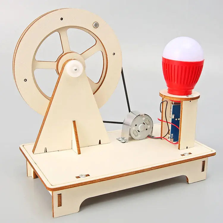 Vitenskapssett for håndsveivgenerator