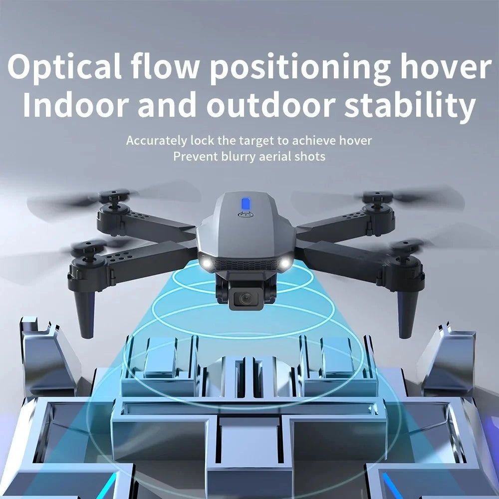 E88 Professional Wide Angle RC Drone with HD 4K Camera Foldable Helicopter Aircraft