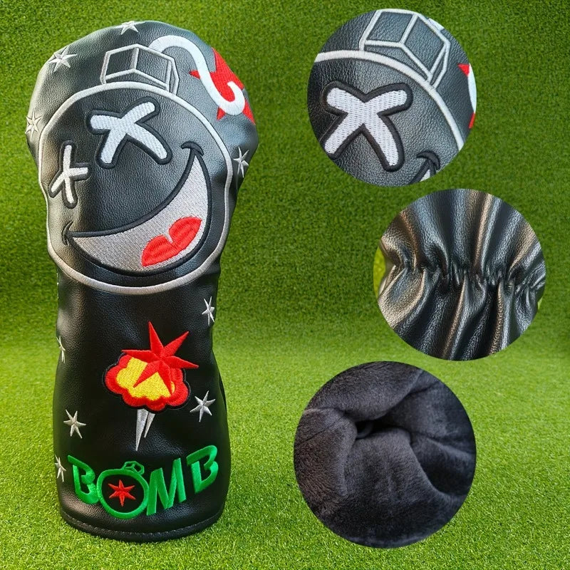 Smile-Design Golf Club Headcovers, Options