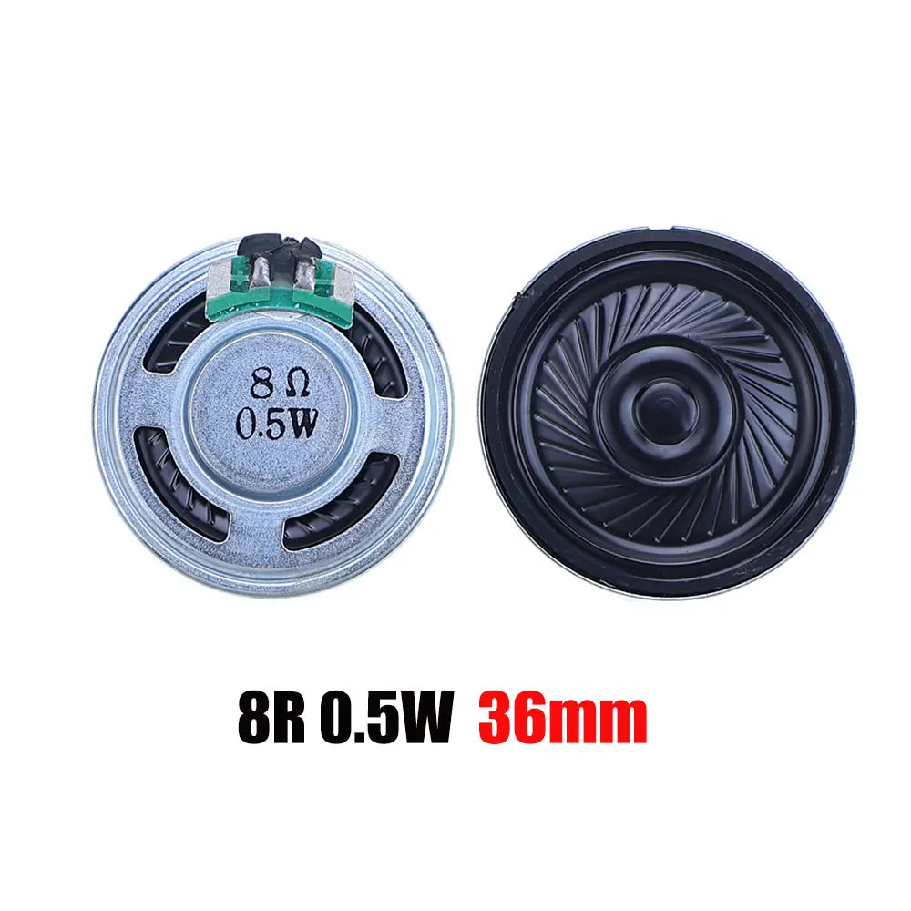 Mini Speaker Drivers, Impedance and Size Options, Pair