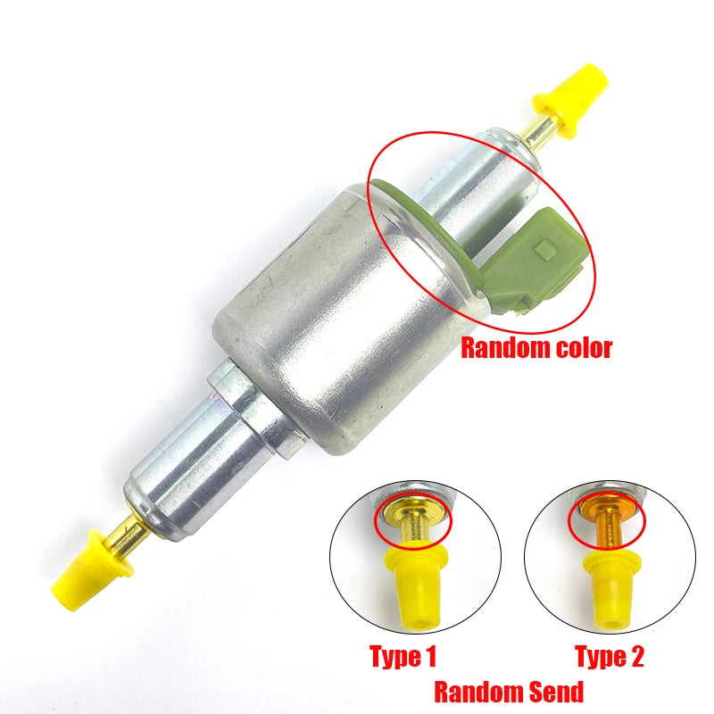 22ml 12V 24V Car Silent Fuel Pump +Bracket Air Heater Diesel Metal Car Heater Fuel Pump Air Parking Heater Accessories