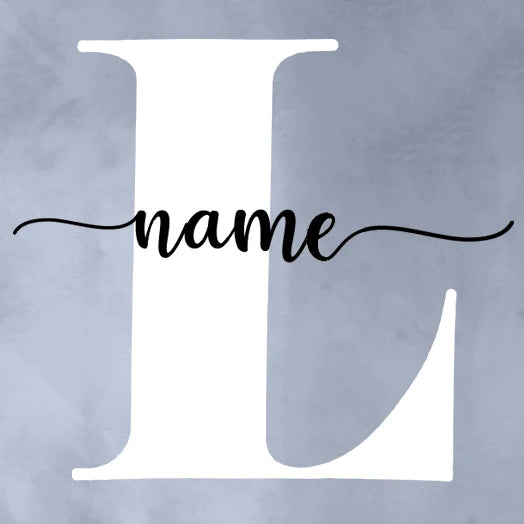 Personalisierte Initial-Baby-Bodysuit – Namensoptionen