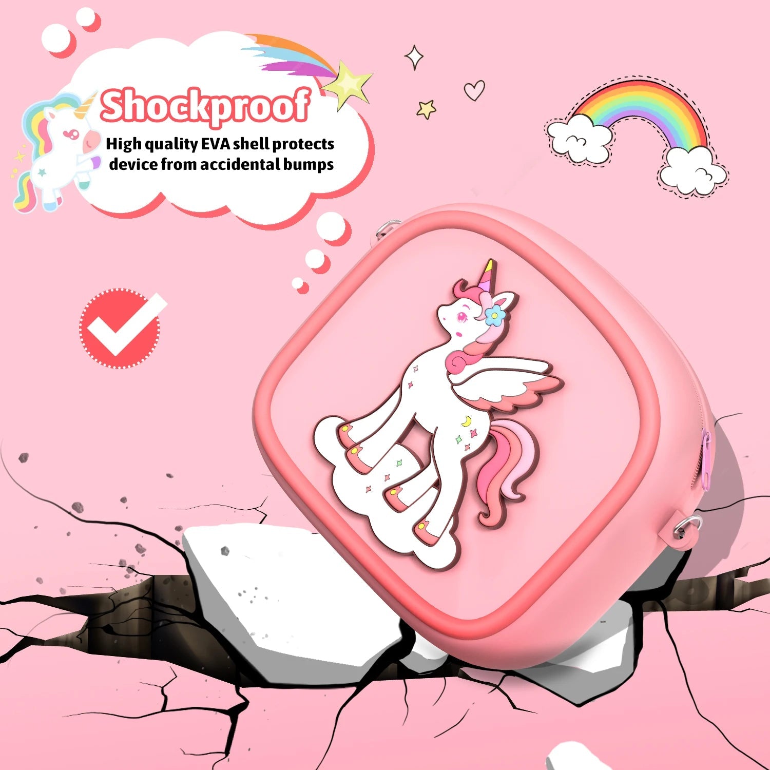 AMORUS Kids Camera Instant 1080P HD Dual Lens Selfie Digital Camera for Girls Boys Christmas Birthday Gifts Toys With 32G Print