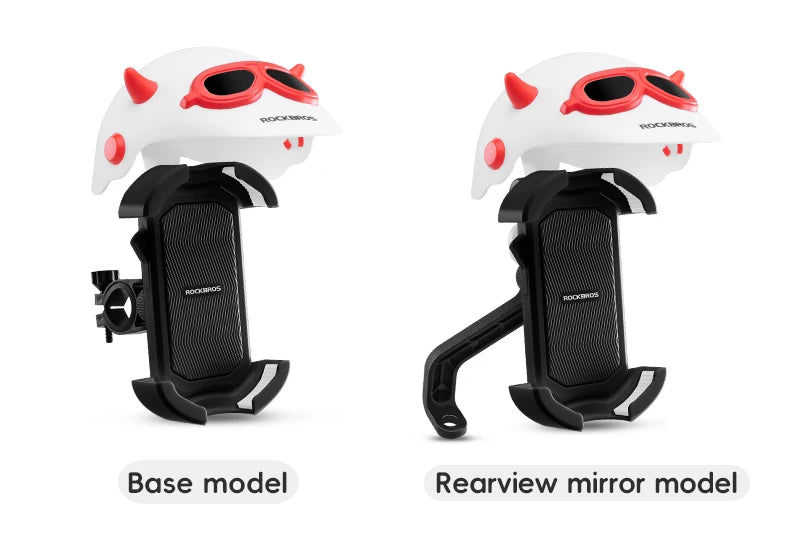 Bike Phone Holder with Rainproof Sun Shade Umbrella Mount