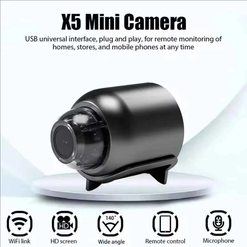 1080P Mini Camera with Night Vision, Motion Detection, WiFi
