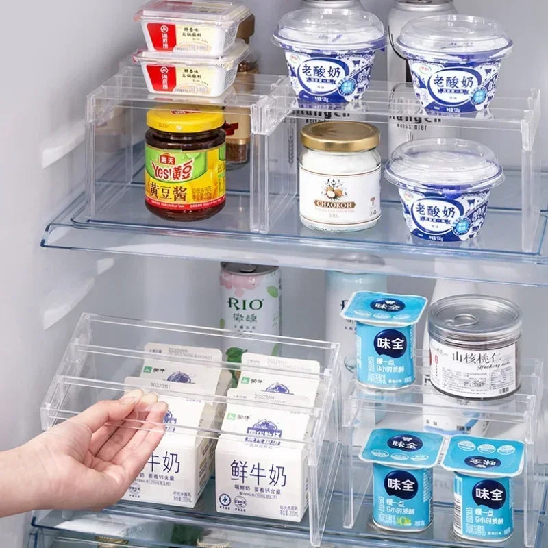 Clear Raised Storage Shelf, Small or Large