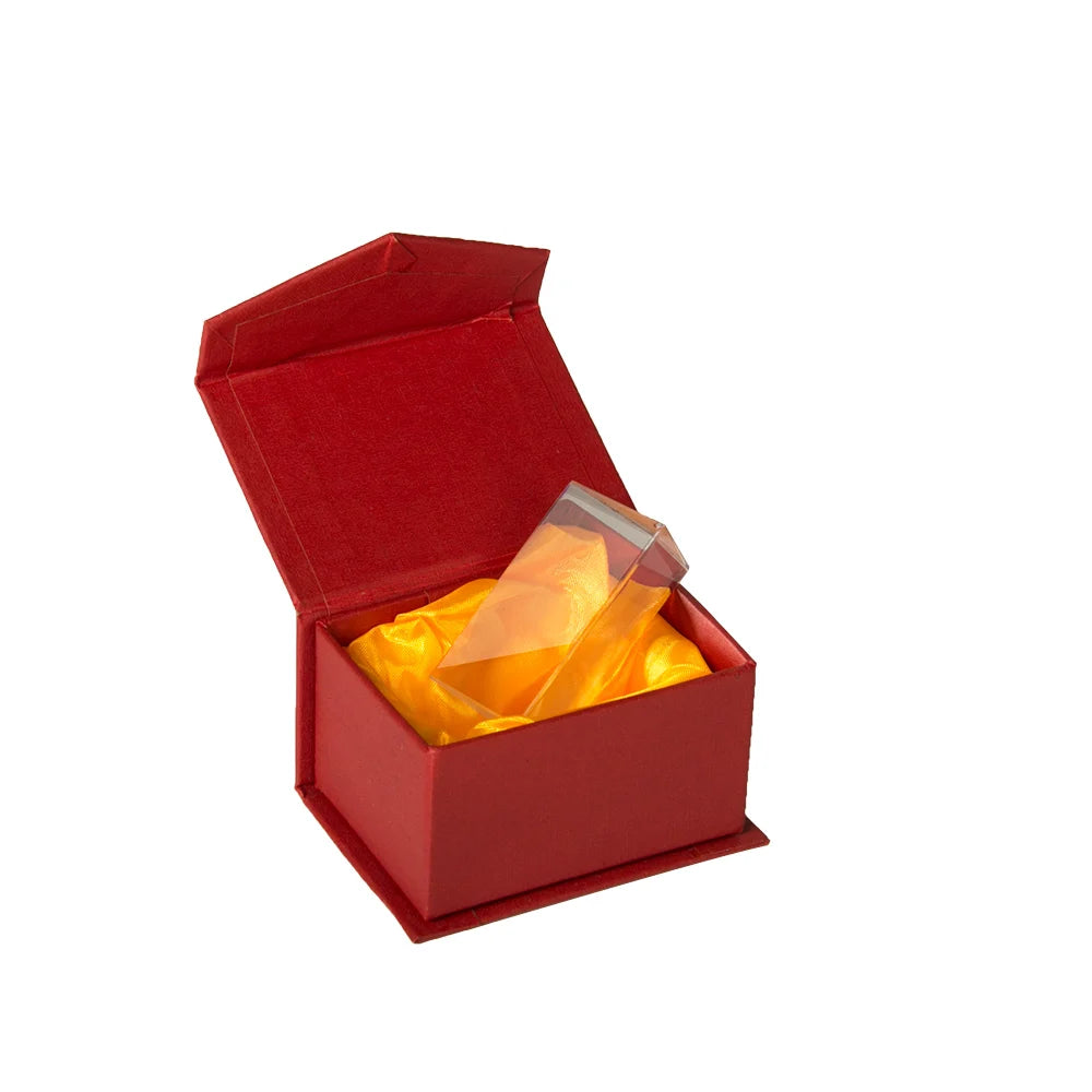 Triangular Glass Prism for Light Experiments