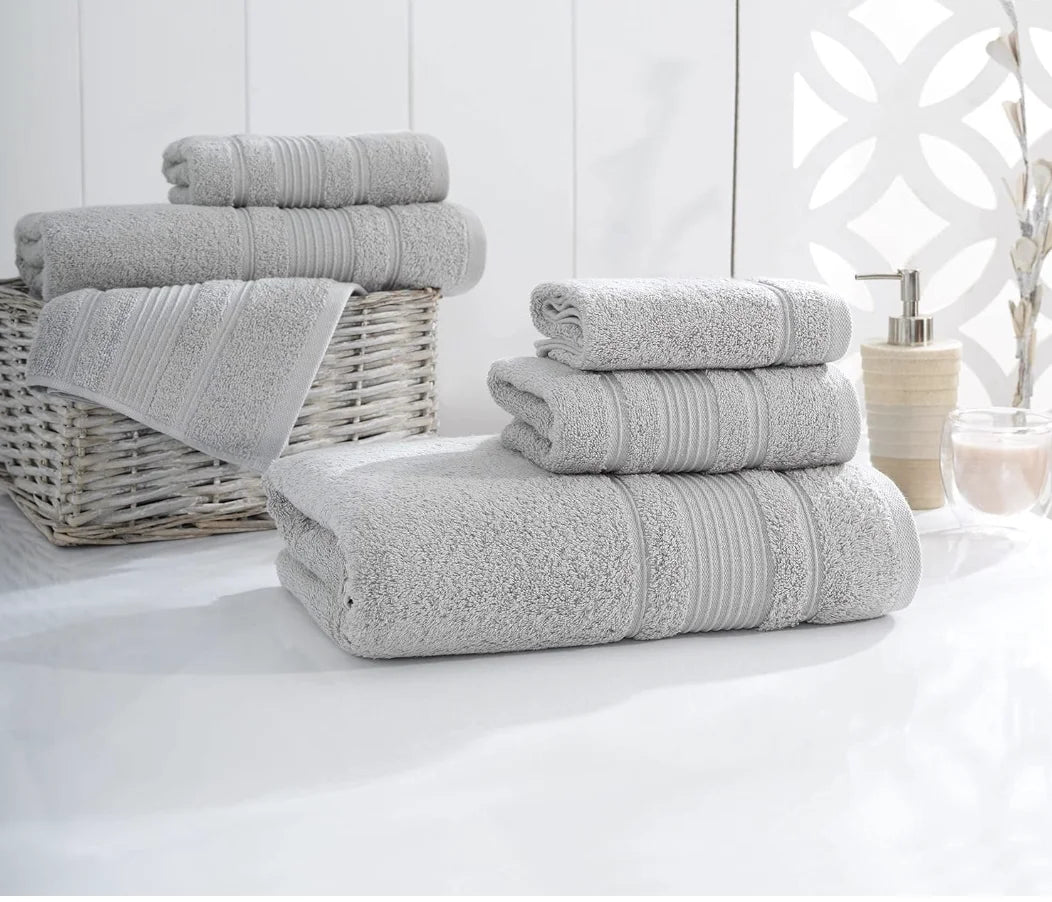 4-Piece Turkish Cotton Washcloths Towel Set