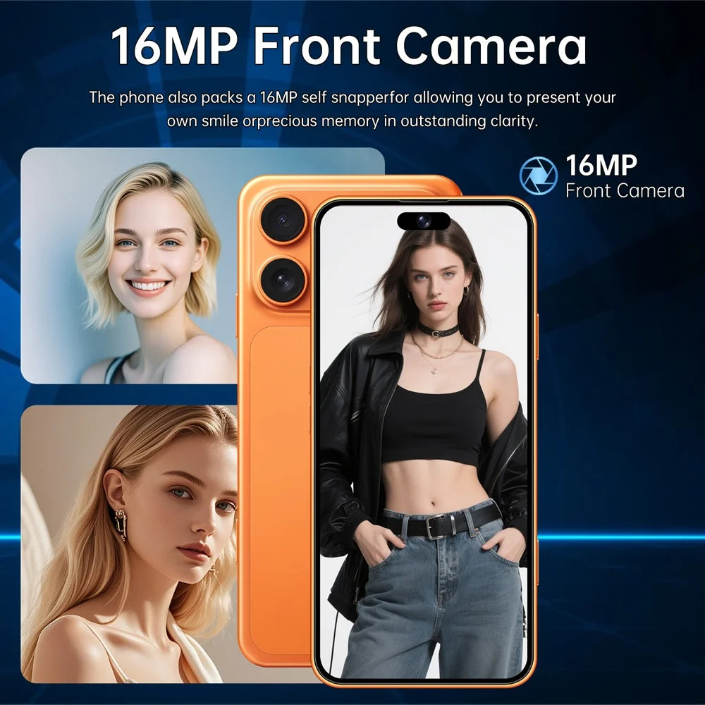 17 Pro Maxi Dual-SIM Android-Smartphone