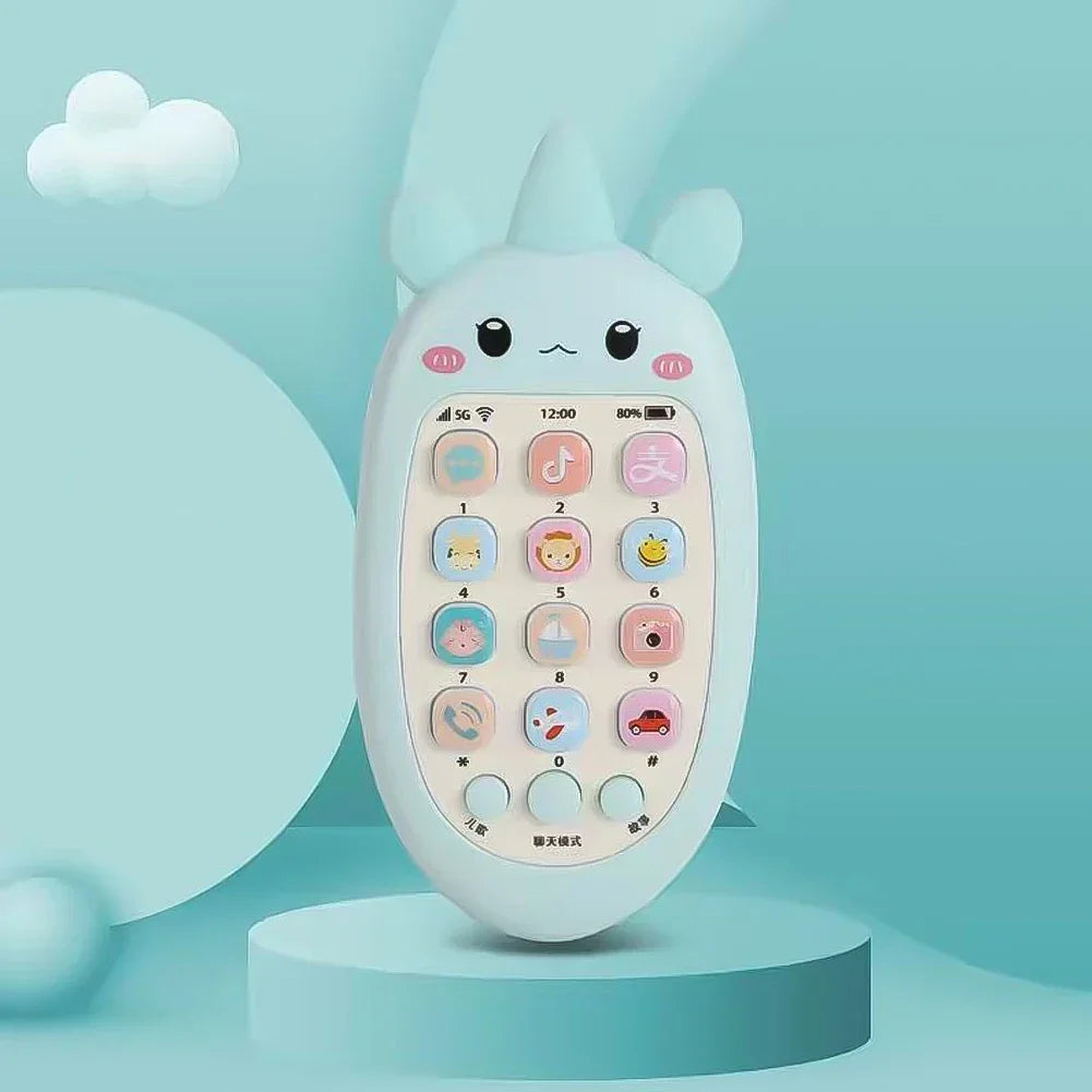 Animal-Design Toy Phone with Sounds, Ages 3+
