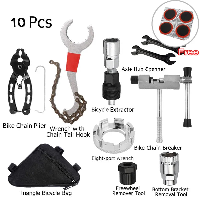 Bicycle Maintenance Tool Kit - Set Options