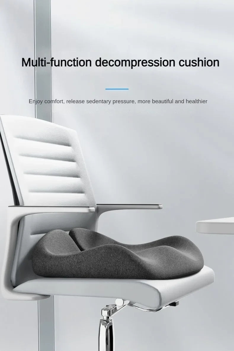 Tailbone Sciatica Back Pain Relief Comfort Office Chair Car Seat Cushion Non-Slip Orthopedic Memory Foam Coccyx Cushion