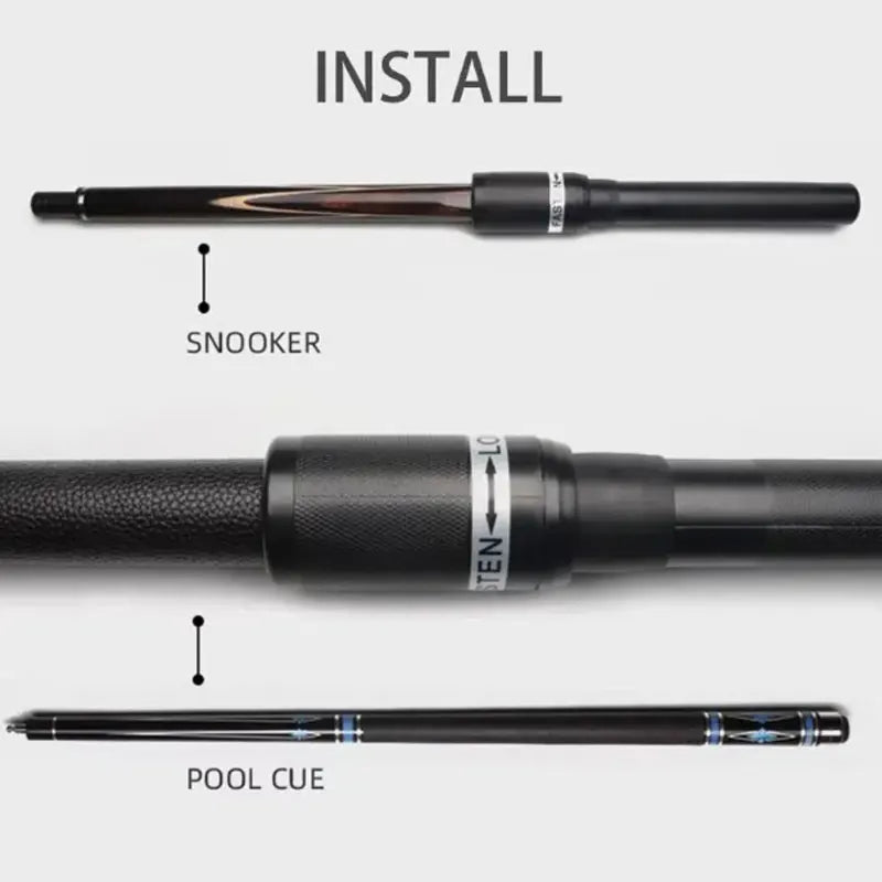 Telescopic Billiard Cue Extension Sleeve