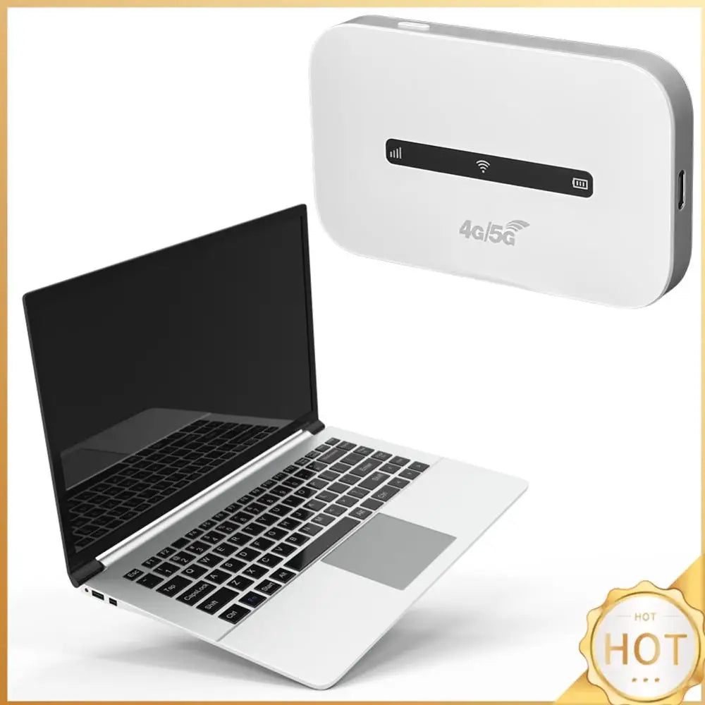 4G LTE mobiele wifi-router met SIM-kaartsleuf en draagbare hotspot