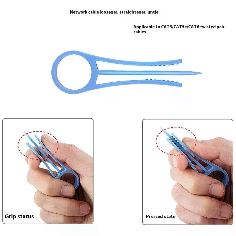 Twisted-Pair Network Cable Untwisting Tool