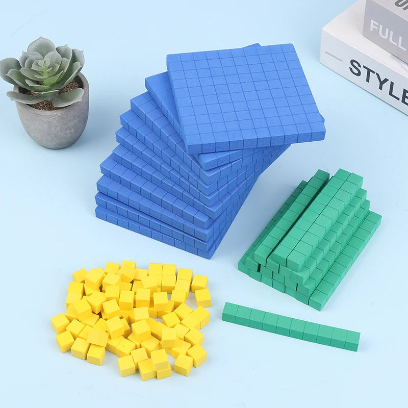 Base ti matematikblokke - 130 stykker