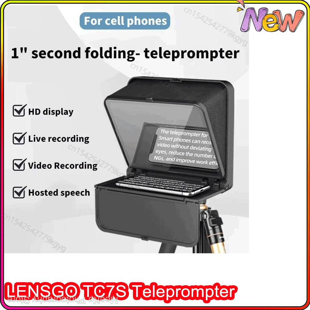 TC7S Portable Teleprompter with Remote Control